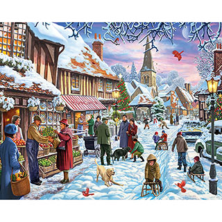 Winter Stroll 1000 Large Piece Jigsaw Puzzle