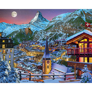 The Majestic Matterhorn 1000 Piece Jigsaw Puzzle