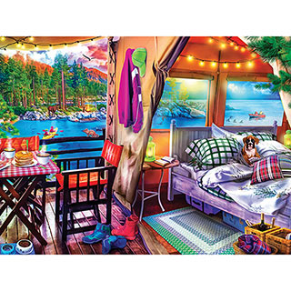 Glamping Style 300 Large Piece Jigsaw Puzzle
