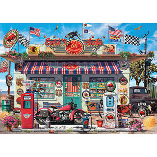 Earl's Auto 300 Large Piece Jigsaw Puzzle