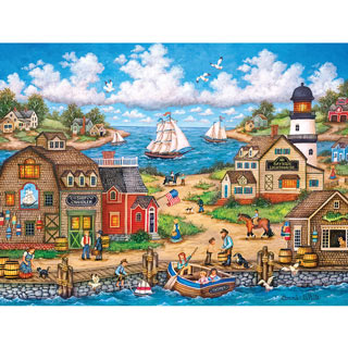 Dockside Activities 300 Large Piece Jigsaw Puzzle