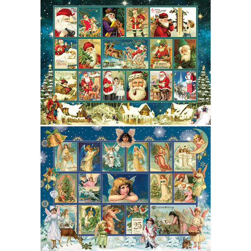 Set of 2: Finchley Paper Arts 1000 Piece Jigsaw Puzzles