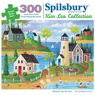 Summer by the Sea 300 Large Piece Jigsaw Puzzle