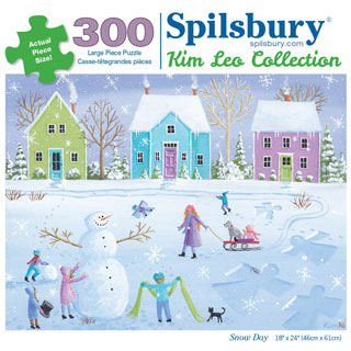 Snow Day 300 Large Piece Jigsaw Puzzle