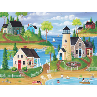 Summer by the Sea 500 Piece Jigsaw Puzzle