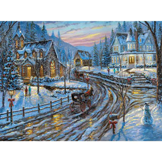 Holiday Chapel 300 Large Piece Jigsaw Puzzle