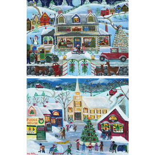 Set of 2: Cheryl Bartley 300 Large Piece Jigsaw Puzzles