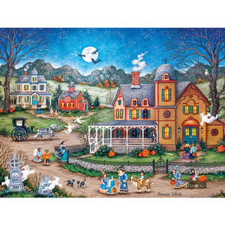 A Ghostly Good Night 300 Large Piece Jigsaw Puzzle