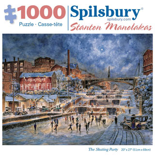 The Skating Party 1000 Piece Jigsaw Puzzle