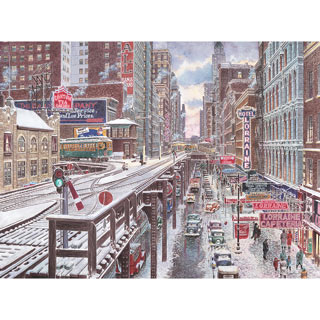 Chicago, The Loop 1000 Piece Jigsaw Puzzle