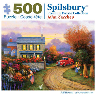 Fall Harvest 500 Piece Jigsaw Puzzle