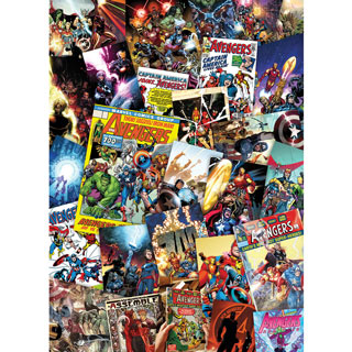 Avengers Collage 1000 Piece Jigsaw Puzzle