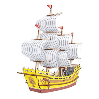 Silk Merchant Ship 3D Wooden Puzzle