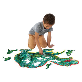 Shiny Dinosaur Floor Puzzles