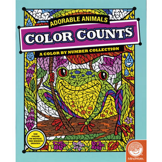 Adorable Animals - Color Counts Book