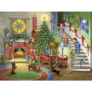 Christmas Magic 300 Large Piece Jigsaw Puzzle