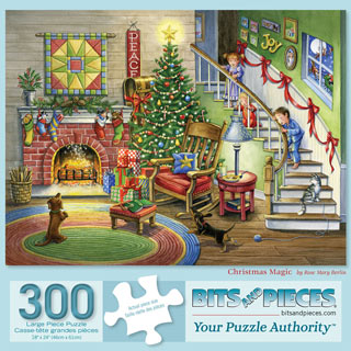 Christmas Magic 300 Large Piece Jigsaw Puzzle