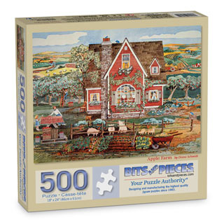 Apple Farm 500 Piece Jigsaw Puzzle