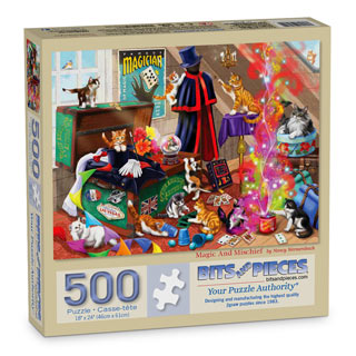 Magic And Mischief 500 Piece Jigsaw Puzzle