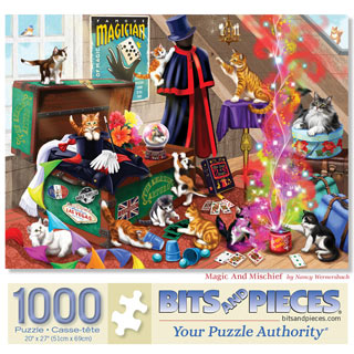 Magic And Mischief 1000 Piece Jigsaw Puzzle