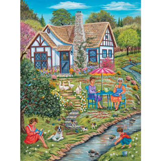 Lazy Days of Summer 300 Large Piece Jigsaw Puzzle