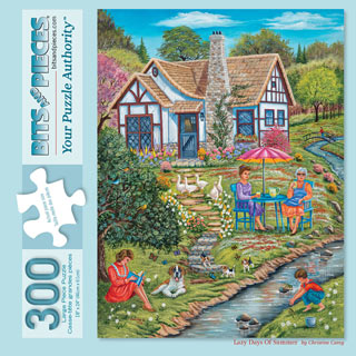 Lazy Days of Summer 300 Large Piece Jigsaw Puzzle