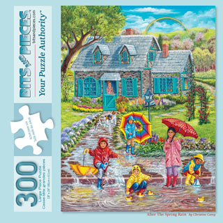 After The Spring Rain 300 Large Piece Jigsaw Puzzle