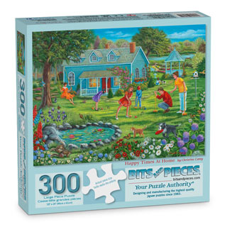 Happy Times At Home 300 Large Piece Jigsaw Puzzle