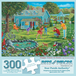 Happy Times At Home 300 Large Piece Jigsaw Puzzle