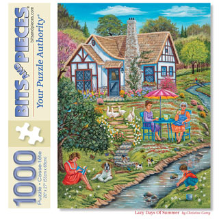 Lazy Days of Summer 1000 Piece Jigsaw Puzzle