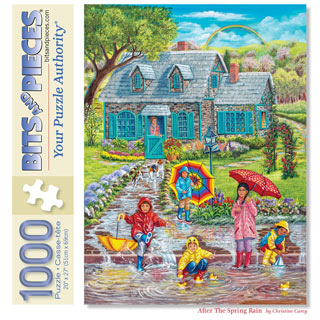 After The Spring Rain 1000 Piece Jigsaw Puzzle