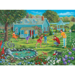 Happy Times At Home 1000 Piece Jigsaw Puzzle