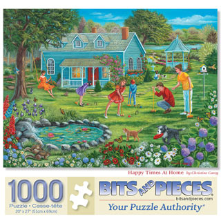 Happy Times At Home 1000 Piece Jigsaw Puzzle