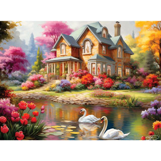 Yellow Joy 1000 Piece Jigsaw Puzzle