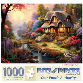 Sweet Cottage 1000 Piece Jigsaw Puzzle