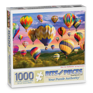 Hot Air Balloons 1000 Piece Jigsaw Puzzle