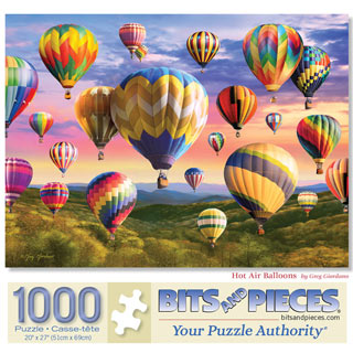 Hot Air Balloons 1000 Piece Jigsaw Puzzle