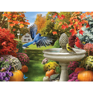 Falling Into Color 500 Piece Jigsaw Puzzle