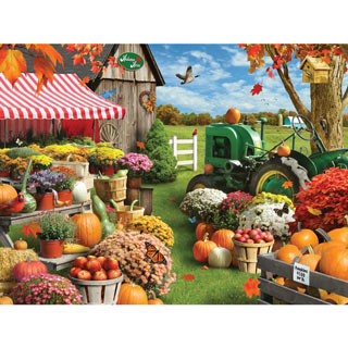 Autumn Acres 500 Piece Jigsaw Puzzle