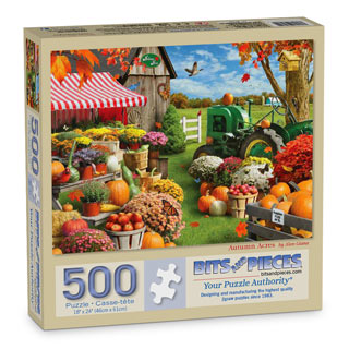 Autumn Acres 500 Piece Jigsaw Puzzle