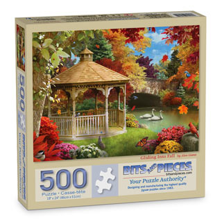 Gliding Into Fall 500 Piece Jigsaw Puzzle