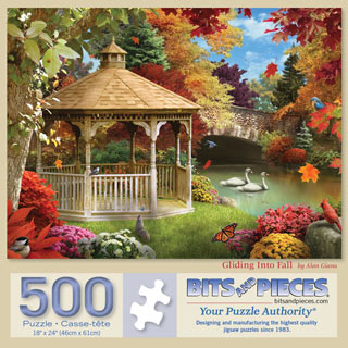 Gliding Into Fall 500 Piece Jigsaw Puzzle