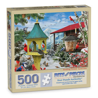 Feeding Frenzy 500 Piece Jigsaw Puzzle