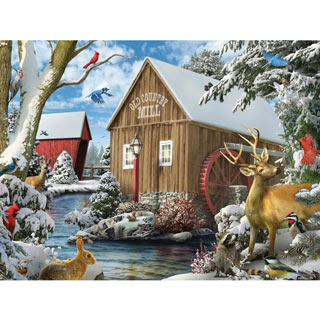 Winter Wilderness 500 Piece Jigsaw Puzzle