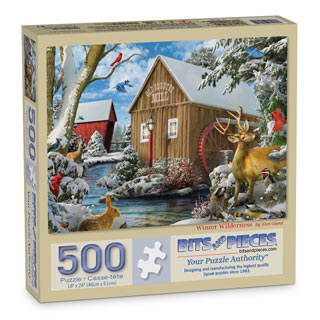 Winter Wilderness 500 Piece Jigsaw Puzzle