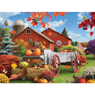 Harvest Harmony 500 Piece Jigsaw Puzzle