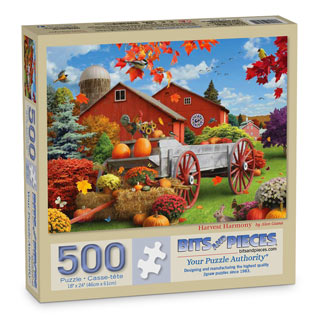 Harvest Harmony 500 Piece Jigsaw Puzzle