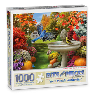 Falling Into Color 1000 Piece Jigsaw Puzzle