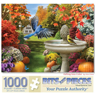 Falling Into Color 1000 Piece Jigsaw Puzzle