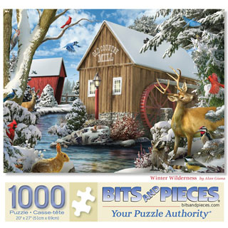 Winter Wilderness 1000 Piece Jigsaw Puzzle